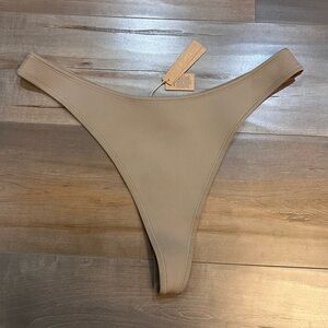 Skims Thong Bikini Bottom 2X Desert NWT
